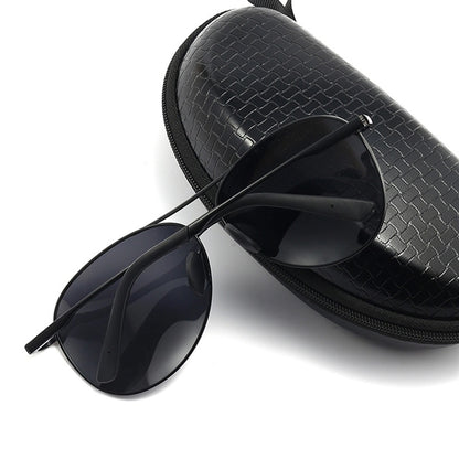 Aviator Sunglasses with Case
