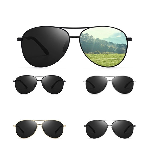 Aviator Sunglasses with Case