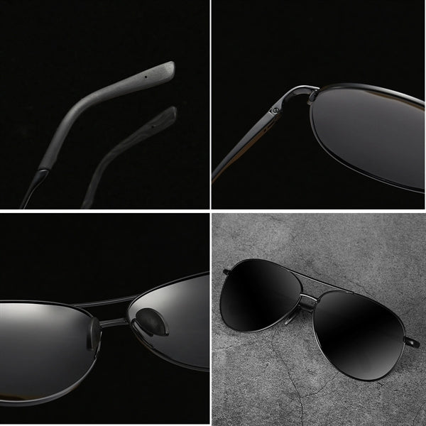 Aviator Sunglasses with Case