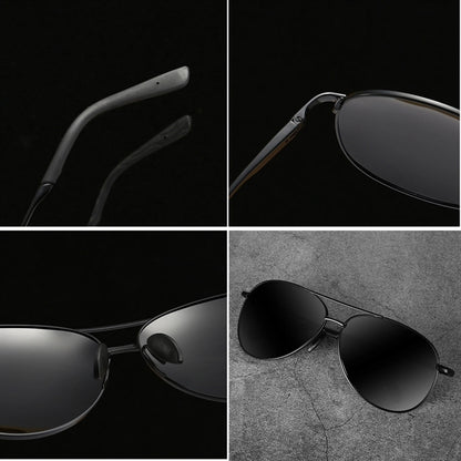 Aviator Sunglasses with Case