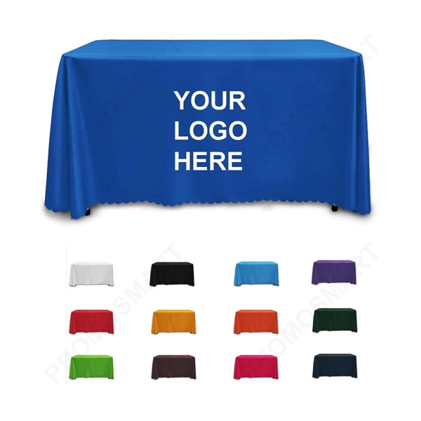 Serged Closed-Back Table Throw Cloth