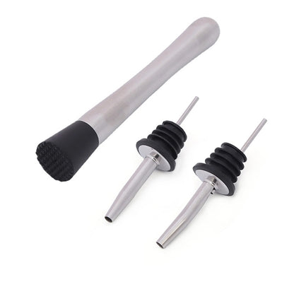 Stainless Steel 6pcs Cocktail Shaker set