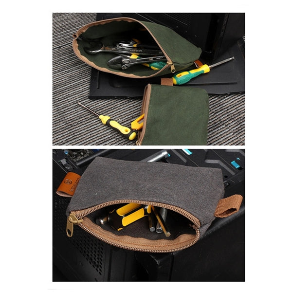 Heavy Duty Canvas Tool Multipurpose Pouch