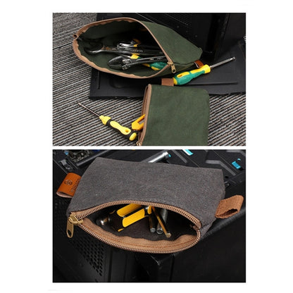 Heavy Duty Canvas Tool Multipurpose Pouch