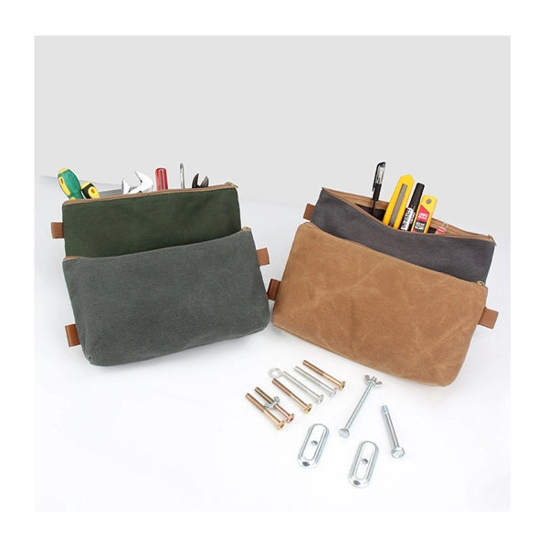 Heavy Duty Canvas Tool Multipurpose Pouch