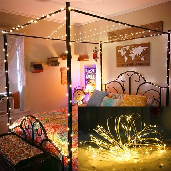 66 Feet Fairy Lights Usb Powered