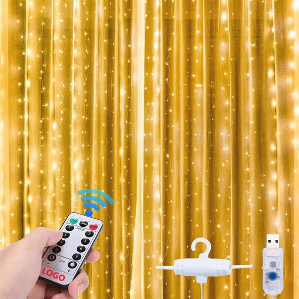Window Curtain String Light