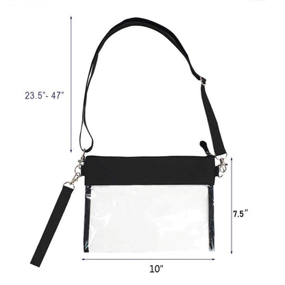 Transparent Crossbody Purse Bag