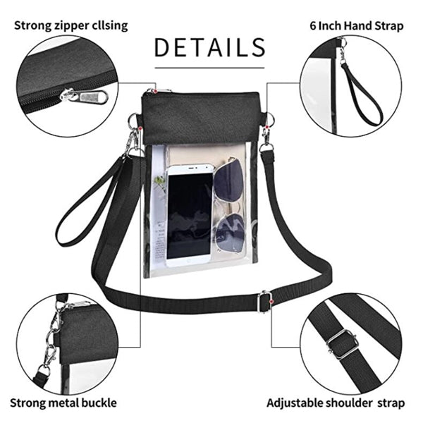 Clear Bag Stadium Approved Purse