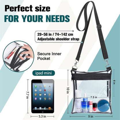 Transparent Crossbody Bag For Women And Men