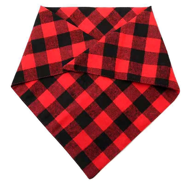 Plaid Dog Bandanas