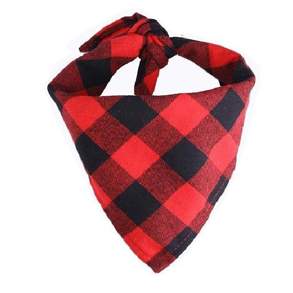 Plaid Dog Bandanas