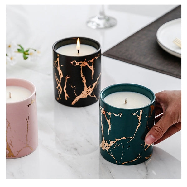 Marble Ceramic Aromatherapy Candle