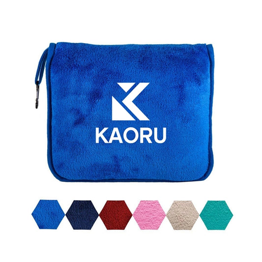 Travel Blanket with Luggage Belt