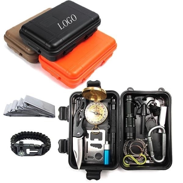 15 In 1 Multifunctional Survival Tool Set