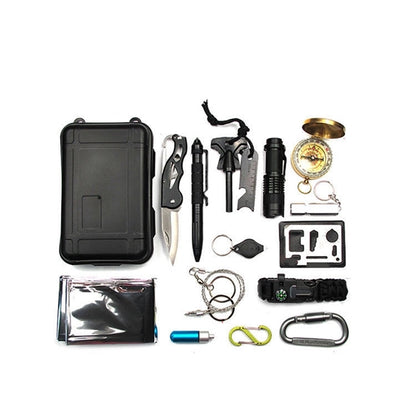 15 In 1 Multifunctional Survival Tool Set