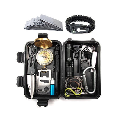 15 In 1 Multifunctional Survival Tool Set