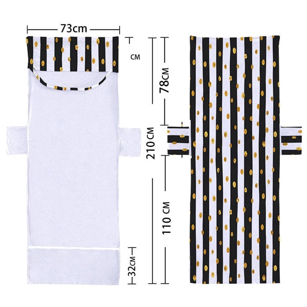 Stripe Beach Chair Cover