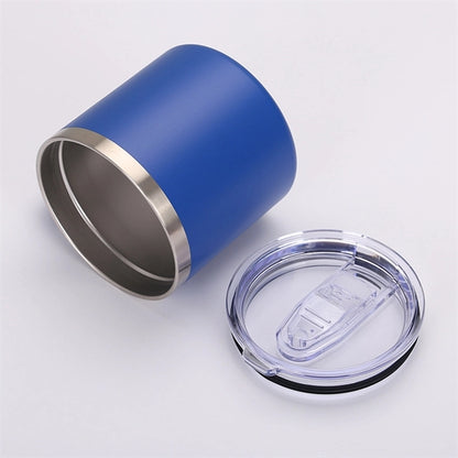 14Oz Stainless Steel Vacuum Camping Mug With Handle