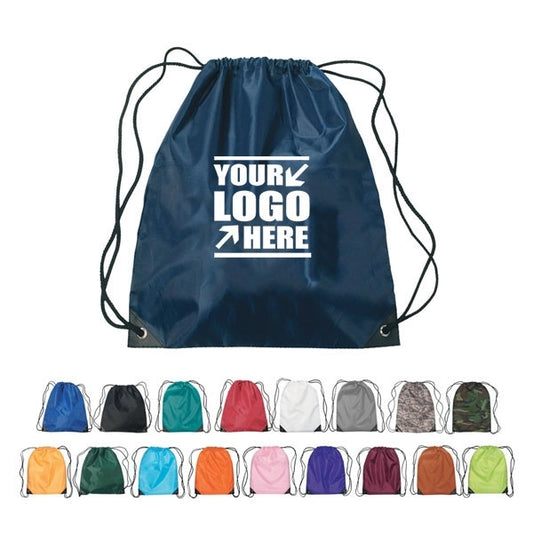 Custom Small Sports Pack/Drawstring Backpack Tote Bag