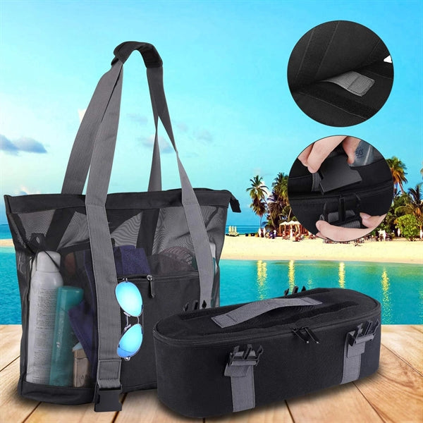 Mesh Beach Tote Bags