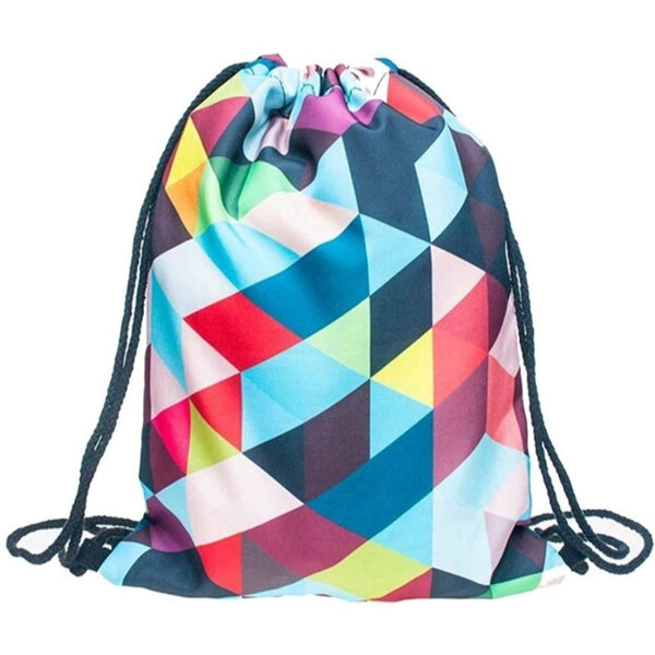 Rock'it 3-Day 210D Fully Sublimated Drawstring Backpack