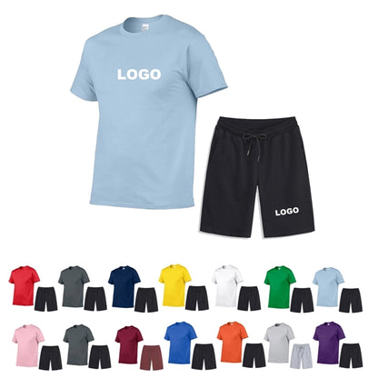 New Summer Sportswear Tee And Pants Set