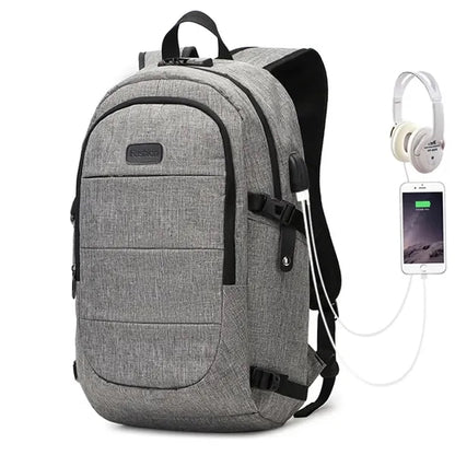 Anti Theft Laptop Backpack With Usb