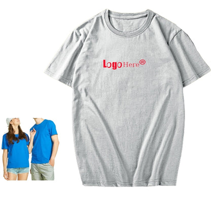 Custom Unisex Cvc Cotton Tee 180Gsm