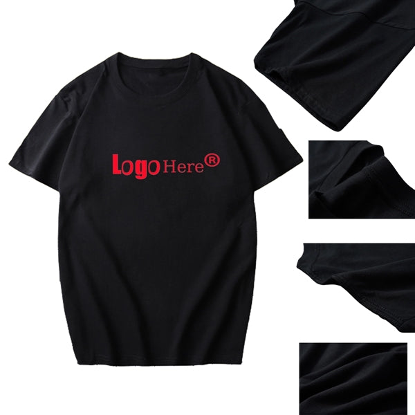Custom Unisex Cvc Cotton Tee 180Gsm