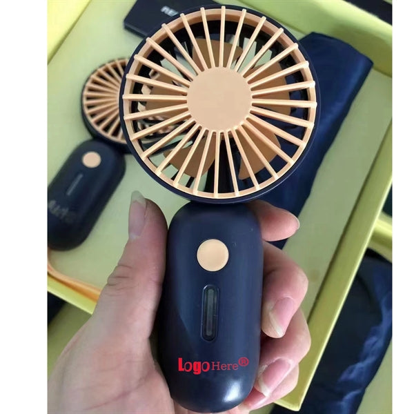 Summer Mini Fan And Umbrella Set