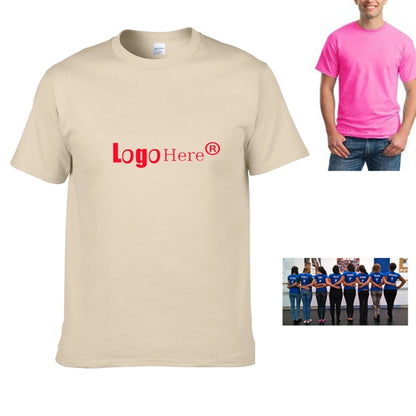 Adult Preshrunk 180Gsm Cotton Crewneck T-Shirt