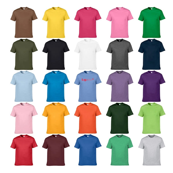 Adult Preshrunk 180Gsm Cotton Crewneck T-Shirt