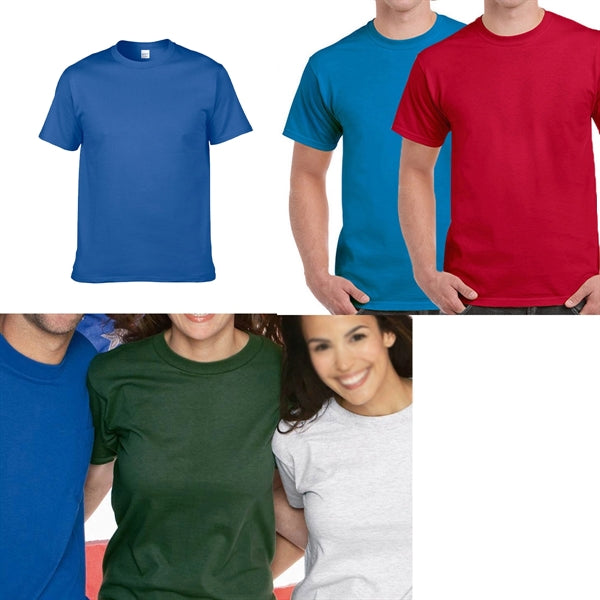Adult Preshrunk 180Gsm Cotton Crewneck T-Shirt