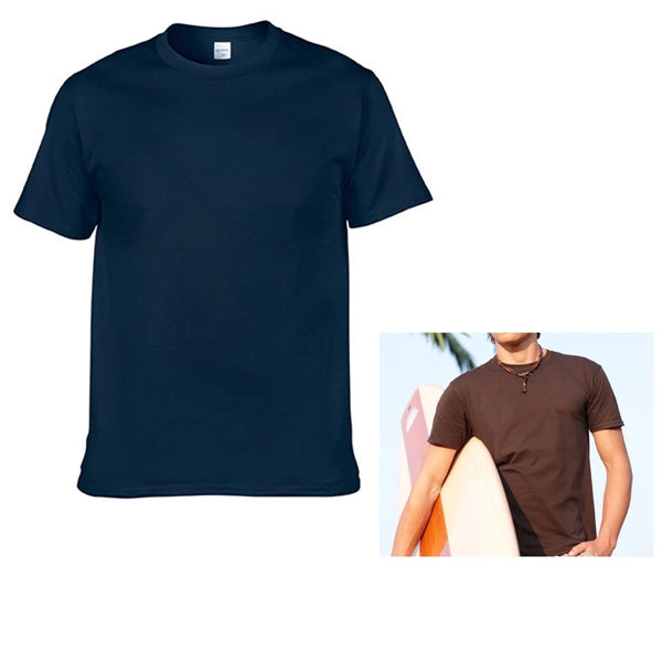 Adult Preshrunk 180Gsm Cotton Crewneck T-Shirt