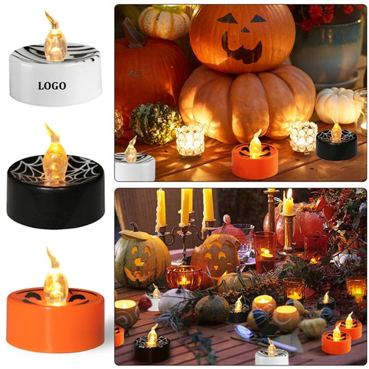 Halloween Led Pumpkin Candle