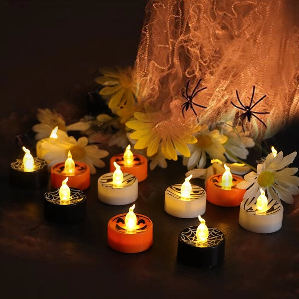 Halloween Led Pumpkin Candle