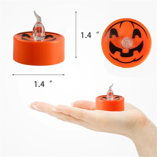 Halloween Led Pumpkin Candle
