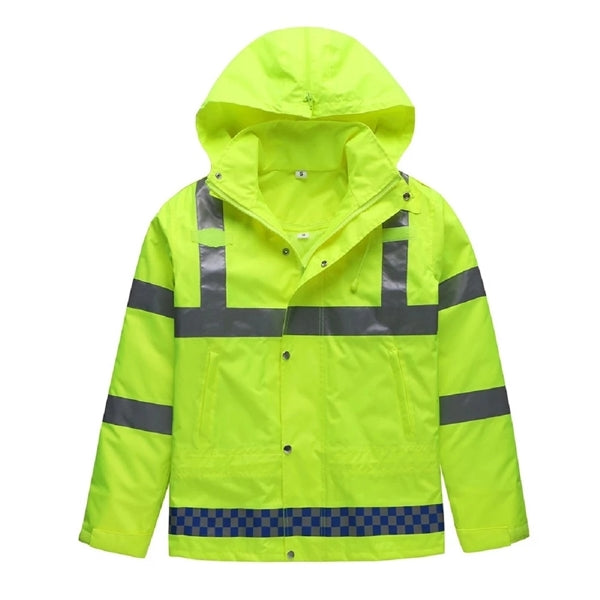 Safety Jacket Reflective Raincoat High Visibility