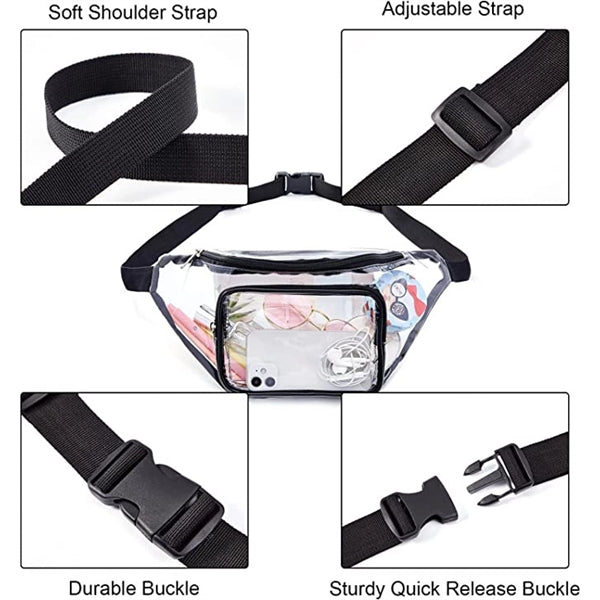 PVC Transparent Fanny Pack