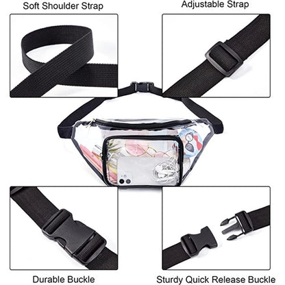 PVC Transparent Fanny Pack