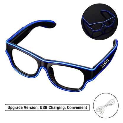 Wireless Rechargeable Led Glasses