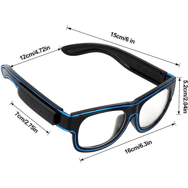 Wireless Rechargeable Led Glasses