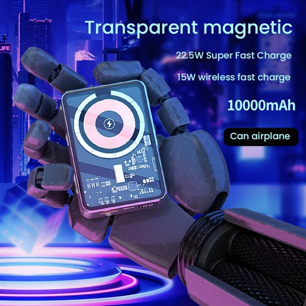 5000Mah Foldable Magnetic Wireless Power Bank