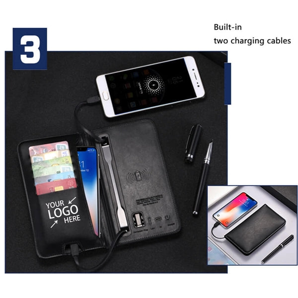 5000Mah Rechargeable Wallet Wireless Power Bank