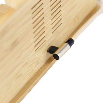 Bamboo Wireless Charger With Table Organizer