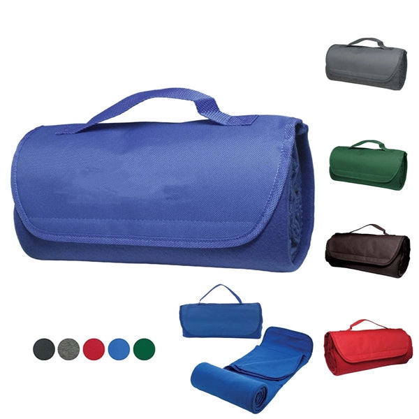 Foldable Roll Up Wool Camping Blanket