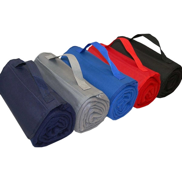 Foldable Roll Up Wool Camping Blanket