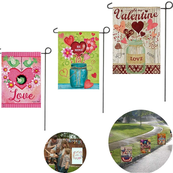 12" X 18" Custom Double Sided Garden Flag