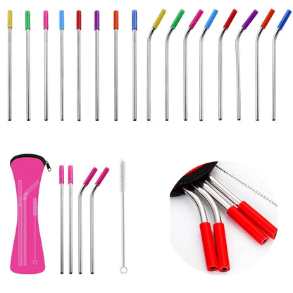 Stainless Steel Straw Kit 4 Packs